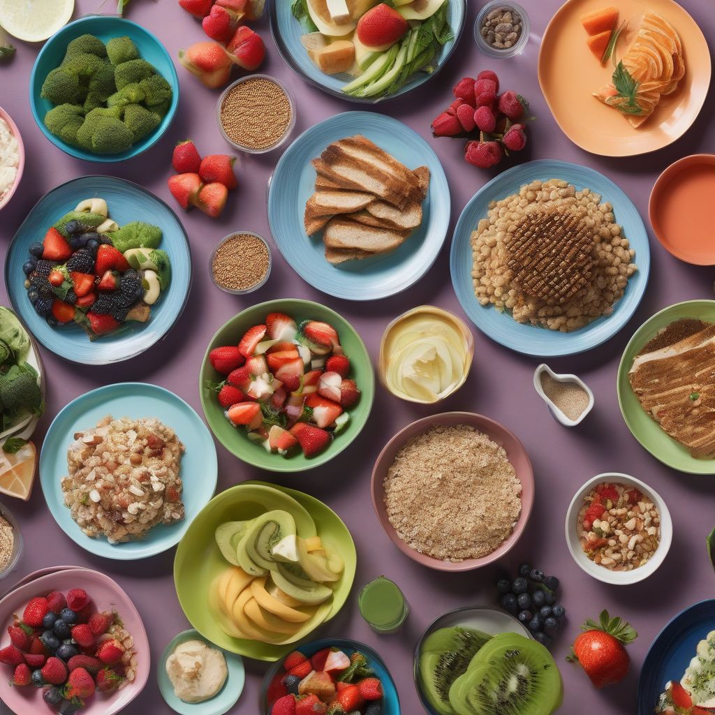 Teenager Enjoying Healthy Meals